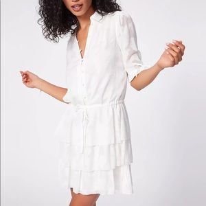 Paige Meredith dress in white shadow floral